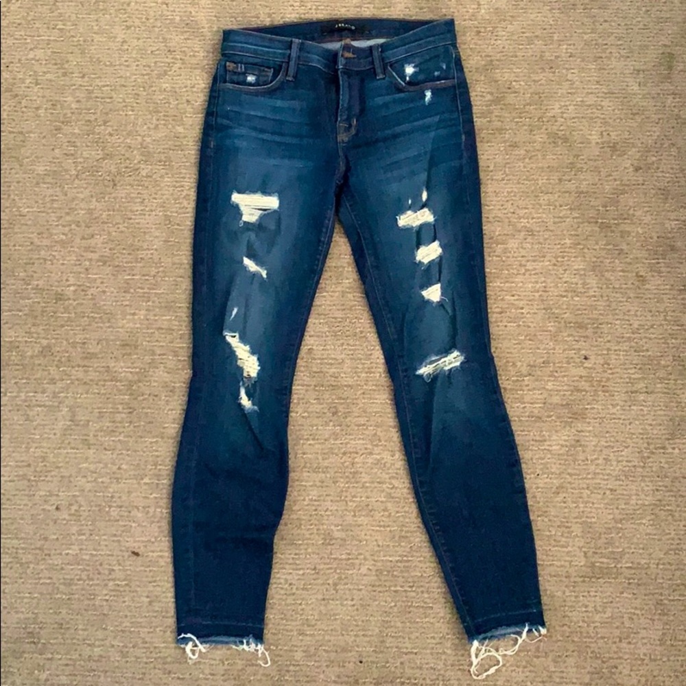 J Brand Jeans - cropped mid-rise skinny